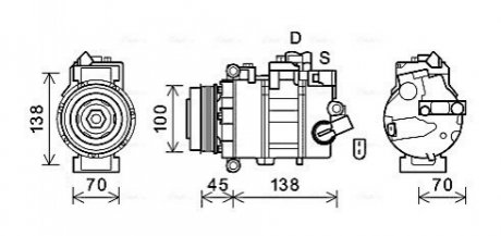 Компресор AVA COOLING VNAK384