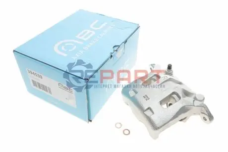 Тормозной суппорт (передний) (R) Nissan Qashqai/Qashqai +2 I/Renault Koleos I 03- (d=45mm) (Nissan) Axia-brake-calipers 394539 Купить в Украине