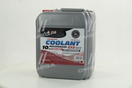 Антифриз RED G12 Сoolant <> (красный) (Канистра 10кг)) Axxis AX-2003 (фото 1)