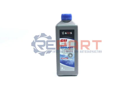 Антифриз BLUE G11 Сoolant <> (синій) (Каністра 1кг) Axxis AX-2010 Купити в Україні