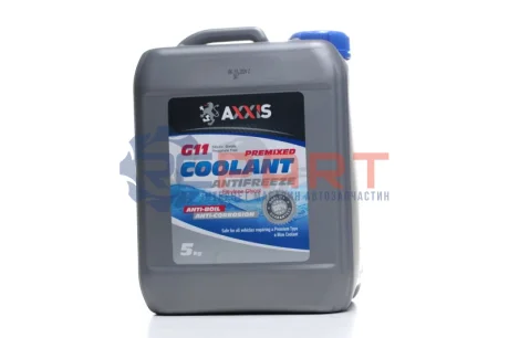 Антифриз BLUE G11 Сoolant <> (синій) (Каністра 5кг))) Axxis AX-2011 Купити в Україні