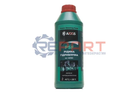 Рідина гідравлічна PSF зелена напівсинтетична (Каністра 1л) Axxis Ax-46161 Купити в Україні