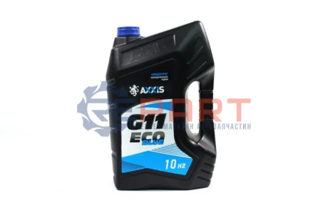 Антифриз концентрат ECO-80C BLUE G11 10кг <> Axxis AX-P999-G11B ECO10л Купити в Україні