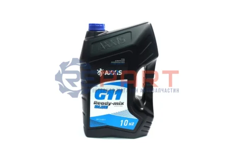 Антифриз BLUE G11 Сoolant Ready-Mix -36°C <> (синій) (Каністра 10кг))) Axxis AX-P999-G11B RDM10 Купити в Україні