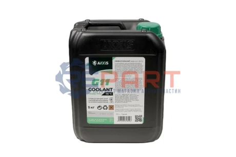 Антифриз GREEN G11 Сoolant Ready-Mix -36°C <> (зелений) (Каністра 5кг))) Axxis AX-P999-G11Gr RDM5 Купити в Україні