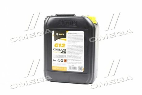 Антифриз YELLOW G12 Сoolant Ready-Mix -36°C <> (желтый) (Канистра 5кг)) Axxis AX-P999-G11Ye RDM5