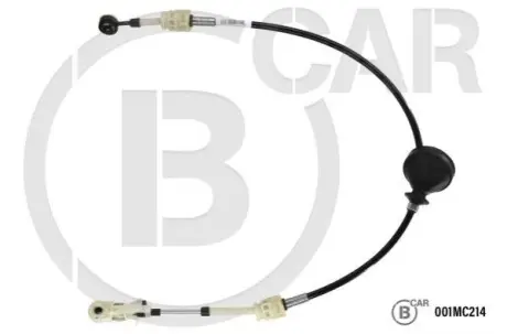 Трос привода коробки передач B CAR 001MC214