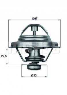 Термостат BEHR TX2487D