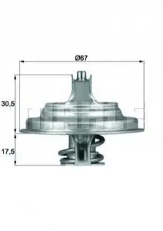 Термостат, охолоджувальна рідина BEHR TX5483D