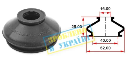 Пыльник опоры BELGUM PARTS BG0118