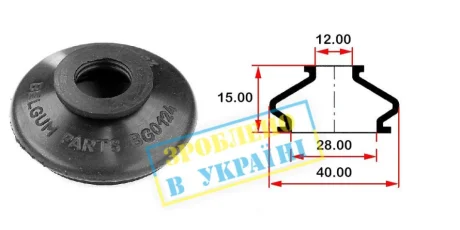 Пыльник поперечной рулевой тяги BMW E39, E38 BELGUM PARTS BG0124