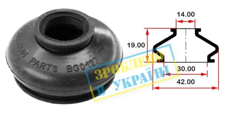 Пыльник шаровой опоры BELGUM PARTS BG0127