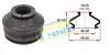 Фото Пыльник опоры BELGUM PARTS (BG0148) зображення 2