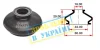 Пыльник опоры шаровой рулевого наконечника (42x18x29) BELGUM PARTS (BG0151) изображение 1