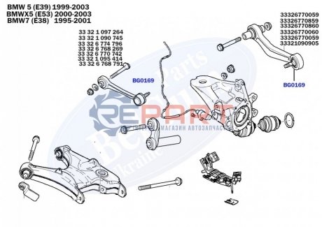 Пыльник шаровой опоры BELGUM PARTS BG0169 (фото 1)