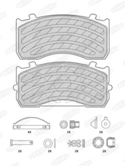 Автозапчасть BERAL BCV29183TK
