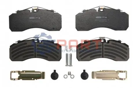 Комплект тормозных колодок BERAL BCV29253TK