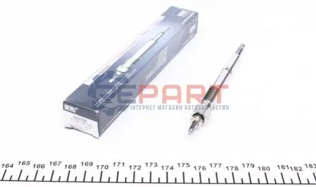 Свічка накалу OPEL SIGNUM, VECTRA C, VECTRA C GTS RENAULT ESPACE IV, VEL SATIS SAAB 9-5 3.0D 07.01-01.15 BERU GN106 Купити в Україні