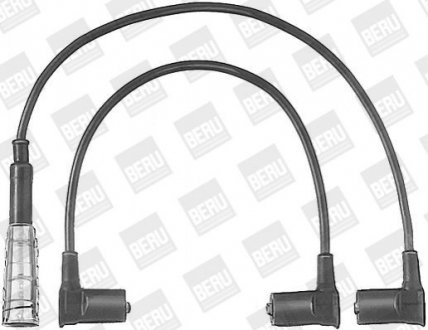 Высоковольтные провода (набор) BERU ZEF501 (фото 1)