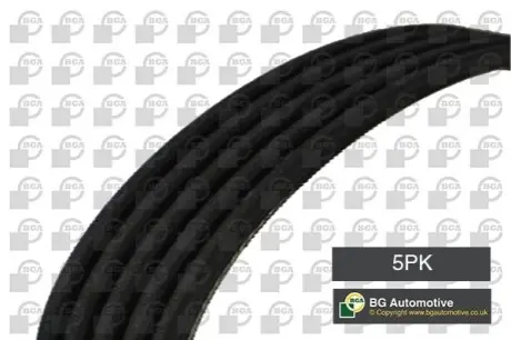 Ремінь генератора Opel Astra G 1.2i/1.4i 04 BGA 5PK1230 Купити в Україні