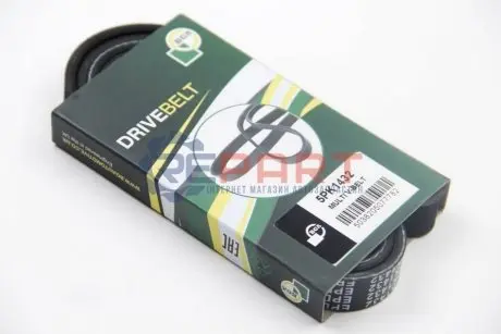 Фото Ремень генератора Passat B5/Audi A4/A6 1.9TDI 98&gt; BGA (5PK1432) изображение 1