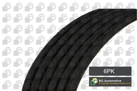Ремень генератора Boxer 2.5D/TD 94>02 ALT,PS BGA 6PK1026 Купить в Украине