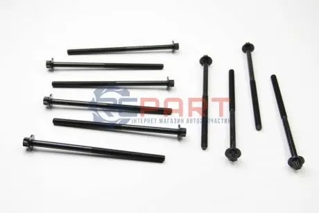 Комплект болтов с головкой системы TORX из черного металла BGA BK2333 Купить в Украине