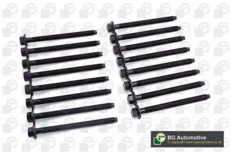 Комплект болтів з головкою системи TORX з чорного металу BGA BK2392 Купити в Україні