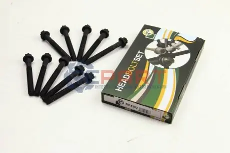 Комплект болтов с головкой системы TORX из черного металла BGA BK4382 Купить в Украине