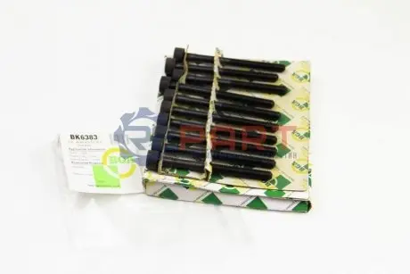 Комплект болтов с головкой системы TORX из черного металла BGA BK6383 Купить в Украине