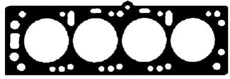 Прокладка головки ASTRA F/ KADETT E/VECTRA A 1.7D 88-99 (1.3mm) BGA CH0369 Купити в Україні
