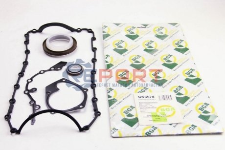 Комплект прокладок Kangoo/Clio/Megane 1.5 dCi 01- (нижній) - (7700103687) BGA CK3578