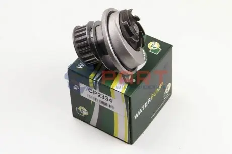 Фото 1 — Помпа води Opel Astra F/Kadett E/Omega A/Vectra A/Ascona C 1.6/1.8/2.0 84-98 (B/B)(8 лоп) BGA (CP2334) Фото Помпа води Opel Astra F/Kadett E/Omega A/Vectra A/Ascona C 1.6/1.8/2.0 84-98 (B/B)(8 лоп) BGA (CP2334) зображення 1