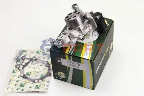 Фото Помпа води Audi A1/Seat Ibiza/Skoda Fabia/Rapid/VW Polo 1.4TDI 14- (з датчиком) BGA (CP3170) зображення 1