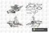 Фото Помпа води Opel Astra G/Corsa B/C 1.0i 12V/1.2i 16V 96-09 BGA (CP3212) зображення 1