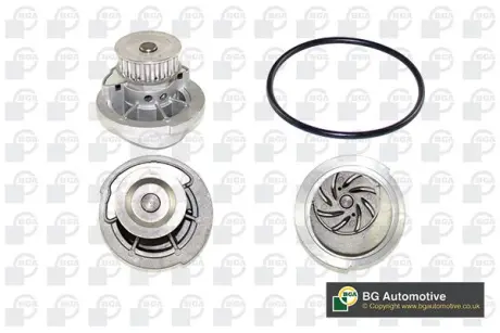 Фото Помпа води Opel Astra G/Combo/Meriva A/Vectra B 1.6 95-10 (19z) (R/B) (7 лоп) BGA (CP3354) изображение 1