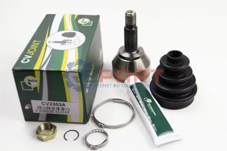 Фото 1 — ШРКШ (зовнішній) Ford Focus 1.4/1.6/1.8DI/TDDi/2.0 98-04 (25x23x145.5) BGA (CV2303A) Фото ШРКШ (зовнішній) Ford Focus 1.4/1.6/1.8DI/TDDi/2.0 98-04 (25x23x145.5) BGA (CV2303A) зображення 1