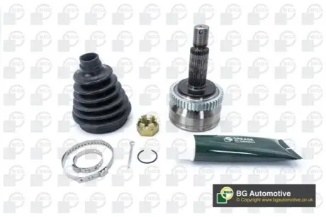 Фото 1 — ШРКШ (зовнішній) Hyundai Tucson 2.0-2.7 04-12 (25x27x156) (+ABS)(к-кт) BGA (CV3605A) Фото ШРКШ (зовнішній) Hyundai Tucson 2.0-2.7 04-12 (25x27x156) (+ABS)(к-кт) BGA (CV3605A) зображення 1