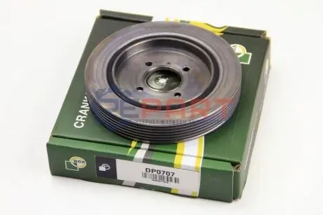 Шків колінвалу Citroen Berlingo/Peugeot Partner 1.9D 98- (DW8) BGA DP0707 Купити в Україні