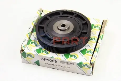 Фото Шків колінвалу Renault Trafic/Master 1.9dCI (6PK) BGA (DP1059) зображення 1