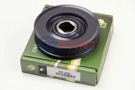 Фото Шків колінвалу Renault Trafic 2.0dCI 06- (7PK) BGA (DP1202) зображення 1