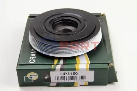 Шків колінвалу Citroen Berlingo/Jumpy/Peugeot Expert 1.9D/2.0HDI 98- (6PK) BGA DP3150 Купити в Україні