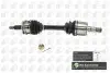 Полуось Mitsubishi L200 2.5d 06- (30/28 +ABS 47z) 596mm Л. DS6101L