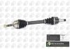 Полуось Peugeot 206 1.1-1.6 98-09 (21/22) 612mm Л. DS6714L