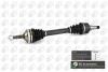 Полуось Peugeot 206 1.1-1.6 98-09 (21/22) 612mm (+ABS 48z) Л. DS6714LA