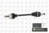 Фото Піввісь Citroen C4/Peugeou 307 1.4/1.6i 01-10 (25/22) 630mm Л. BGA (DS6724LA) зображення 1