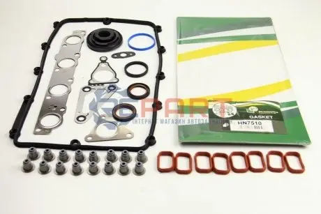 Фото Комплект прокладок Jumper/Transit/Boxer 2.2 TDCI/HDI 11- (верхній/без прокладки ГБЦ) BGA (HN7510) зображення 1