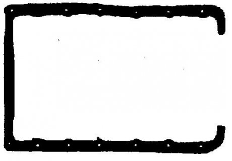 Прокладка масляного поддона - (1665138, 1663138, 91FF6710AA) BGA OP1386 (фото 1)