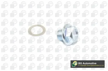 Болт зливу оливи Hyundai Accent/Kia Rio/Mitsubishi Lancer/Suzuki Grand Vitara 90- (M14x1.5) BGA PK2500 Купити в Україні
