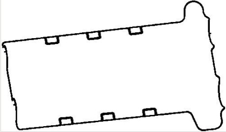 Прокладка клапанной крышки BGA RC7322 (фото 1)